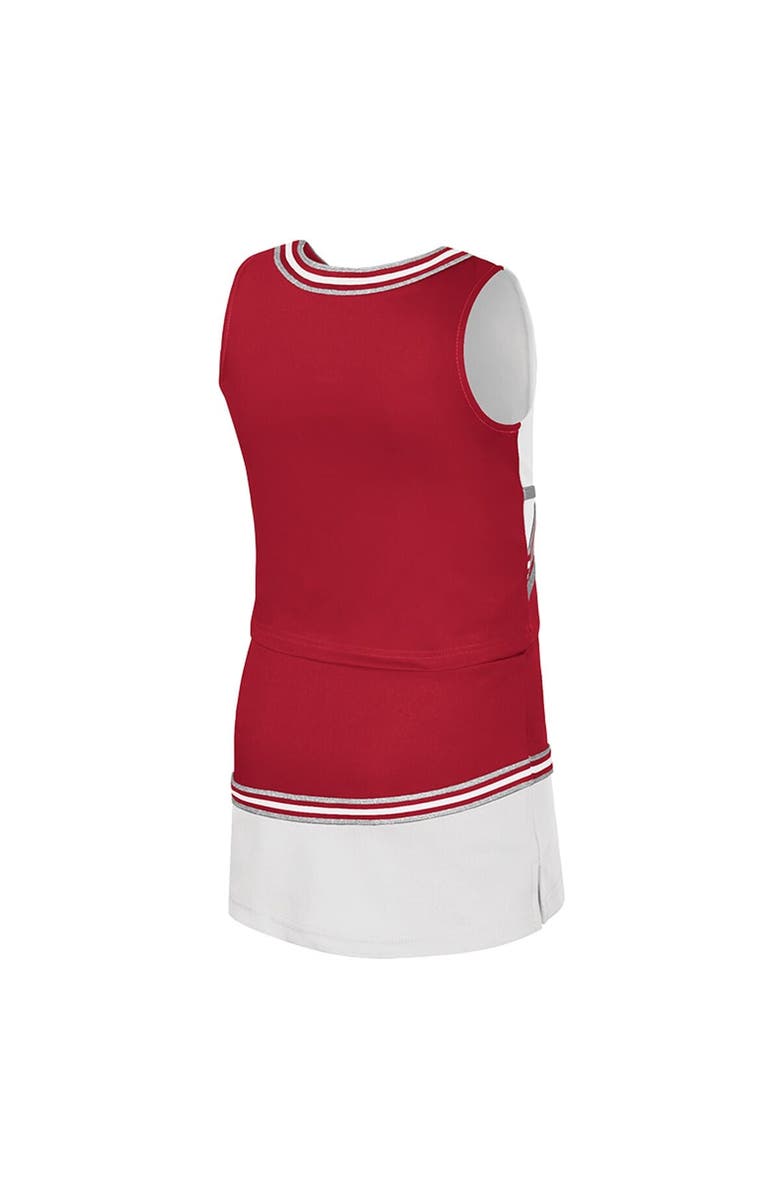 COLOSSEUM Girls Youth Colosseum Crimson Alabama Crimson Tide Lollipop Park Cheer Two-Piece Set, Alternate, color, Crimson