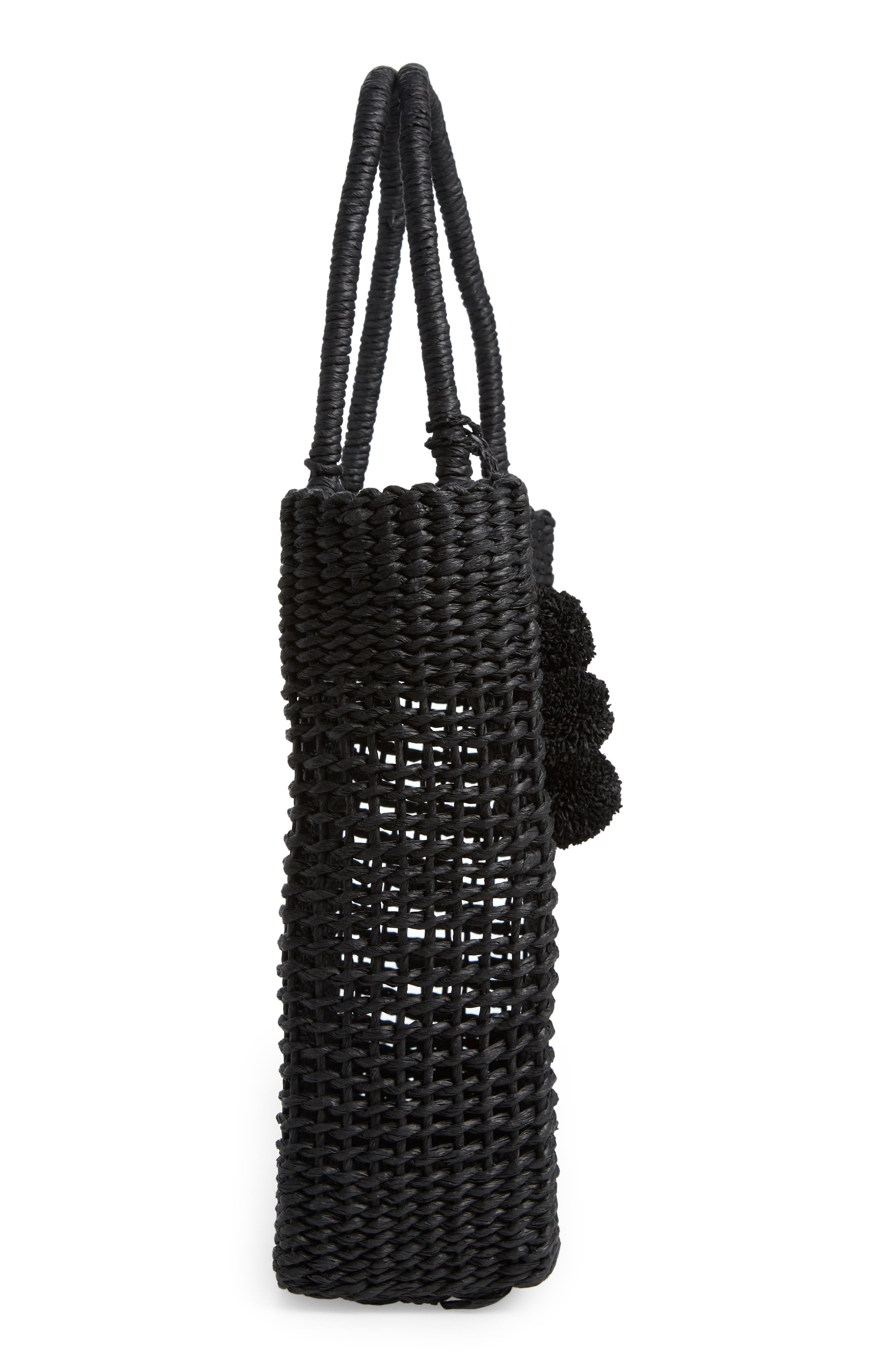 BTB Los Angeles Nancy Raffia Tote, Alternate, color, 