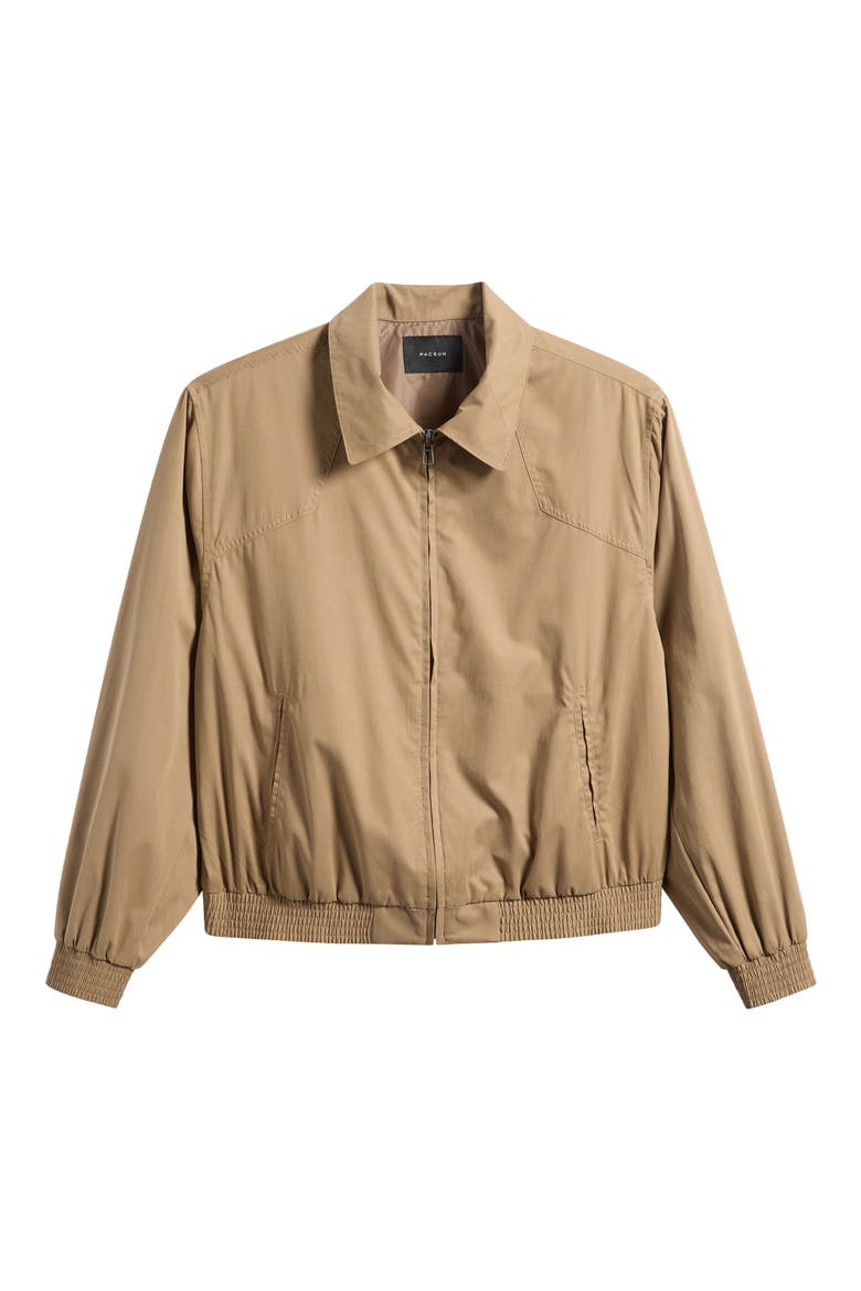Harrington Zip Jacket, Main, color, TAN