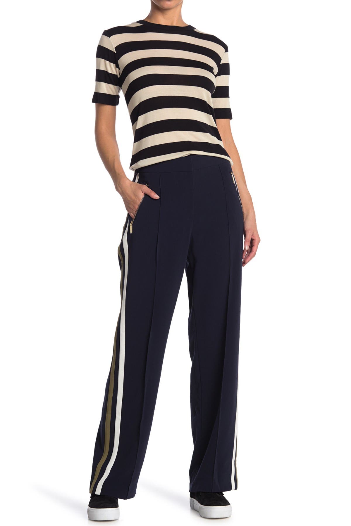 Ted Baker London Kariss Side Tape Trousers (Women) | Nordstromrack