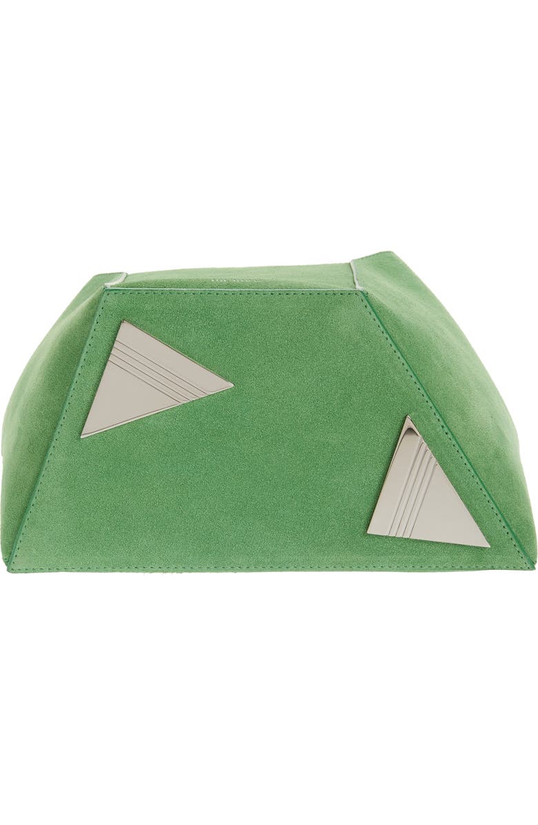 The Attico 6 PM Suede Bucket Bag, Alternate, color,