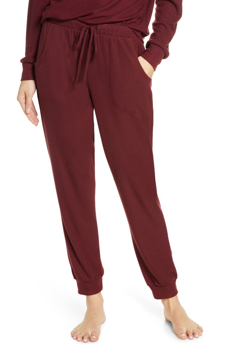 Mina the Runner Lounge Pants, Main, color, PORT