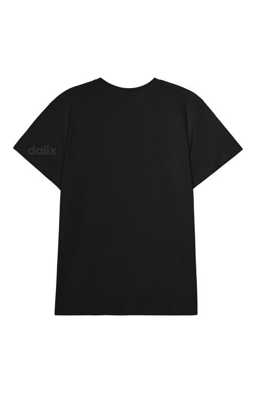Dalix Womens Bow Lightweight Everyday Tee In Black