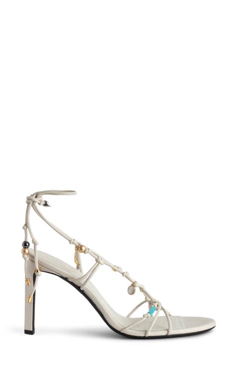Alana Leather Ankle Strap Sandal (Women)