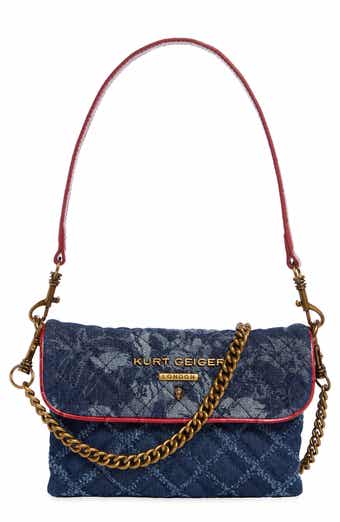 Mini Brompton Quilted Floral Denim Shoulder Bag