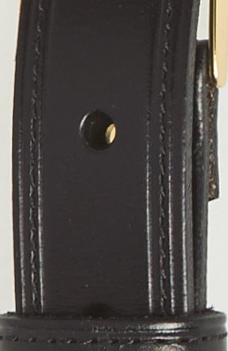 Lauren Ralph Lauren Vachetta Leather Belt, Alternate, color,