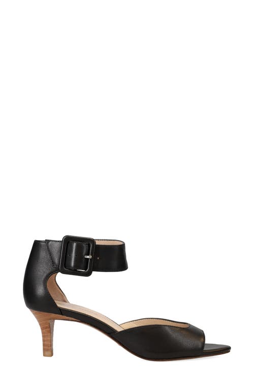 Pelle Moda Berlin Suede Sandal In Black