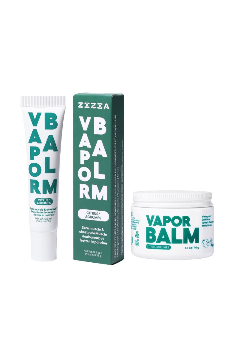 Vapor Balm Glass Jar + Vapor Balm Travel-Size Tube, Main, color, None