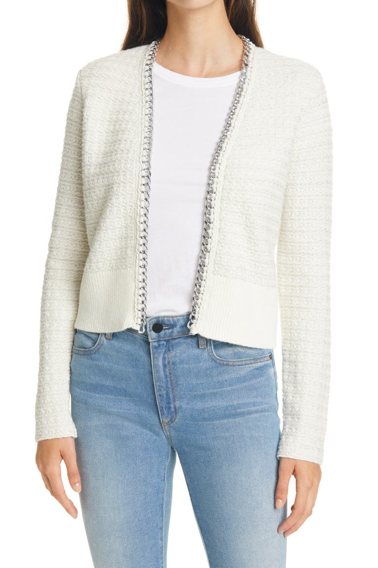 Eloda Cardigan, Main, color, WHITE
