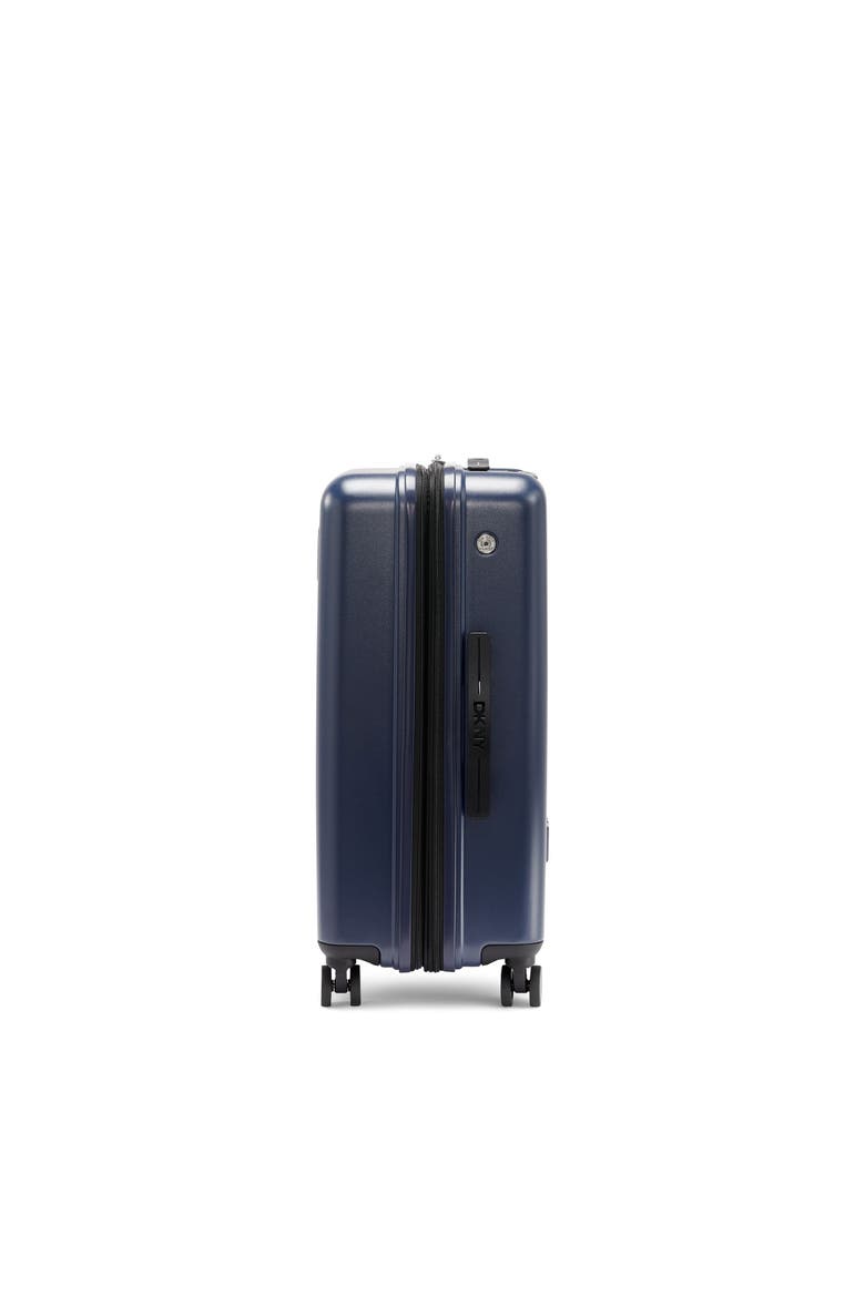 Expandable Hardshell 25" Lightweight Checked Suitcase With Spinner Wheels, Alternate, color, Navy