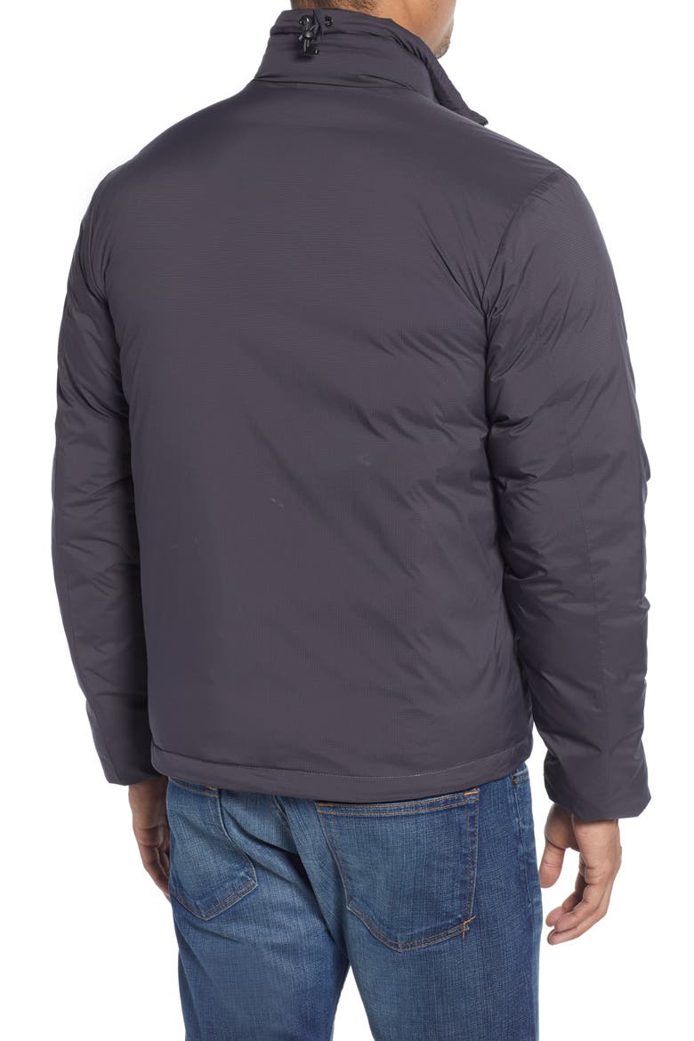 Lodge Packable 750 Fill Power Down Jacket, Alternate, color, GRAPHITE