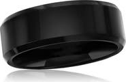 BLACKJACK Men's Tungsten Band Ring