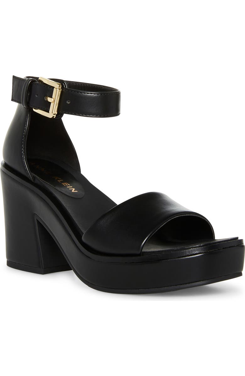 Anne Klein Kyrie Block Heel Platform Sandal, Main, color,