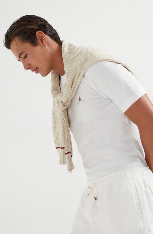 Brunello Cucinelli T-shirt With Print In White