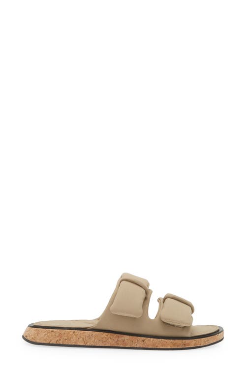 Rag & Bone Women's Parque Cork-heel Slide Sandals In Light Sand