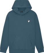 Dalix Womens Heartly Ghost Midweight Fleece Relaxed Hooded Sweatshirt