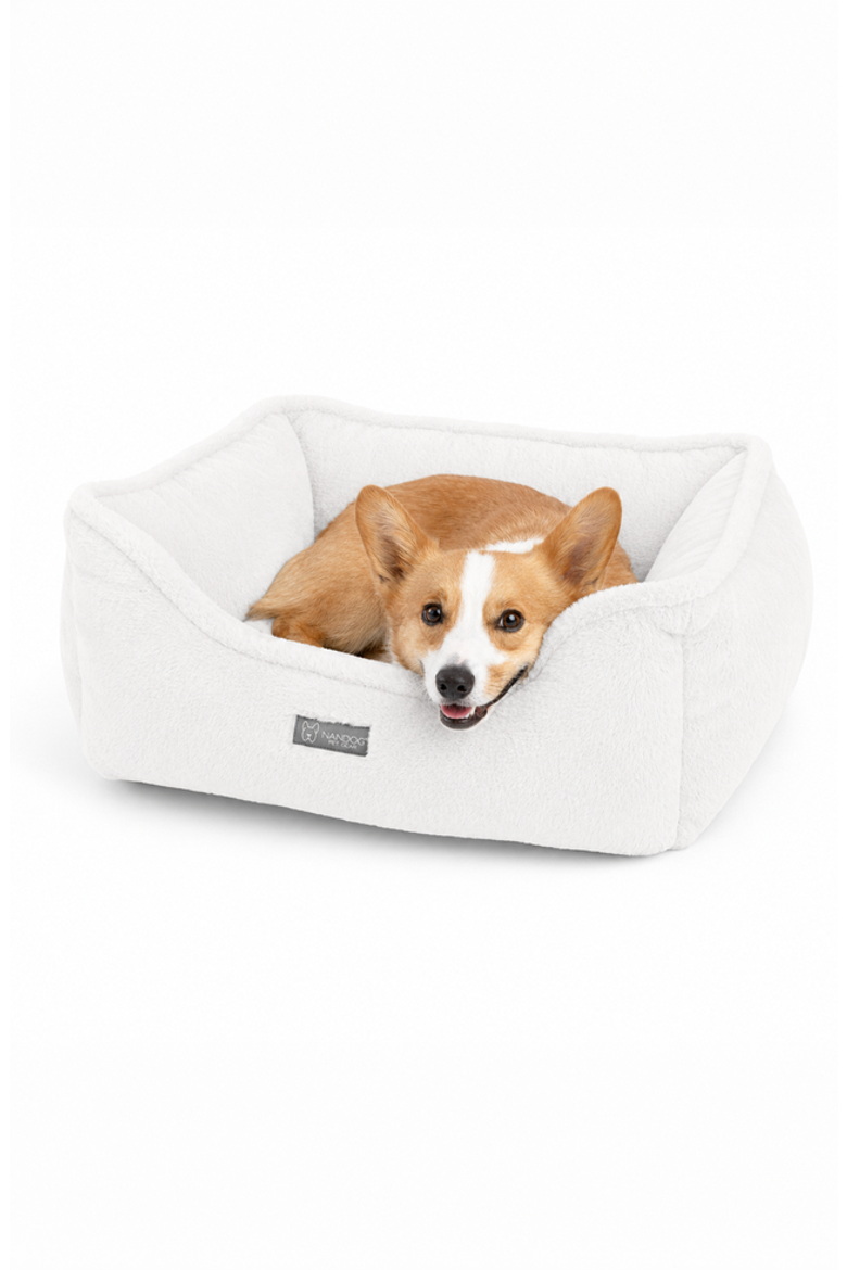Super Cloud Dog  Bed- Reversible Cat & Dog Bed, Alternate, color, Pearl White