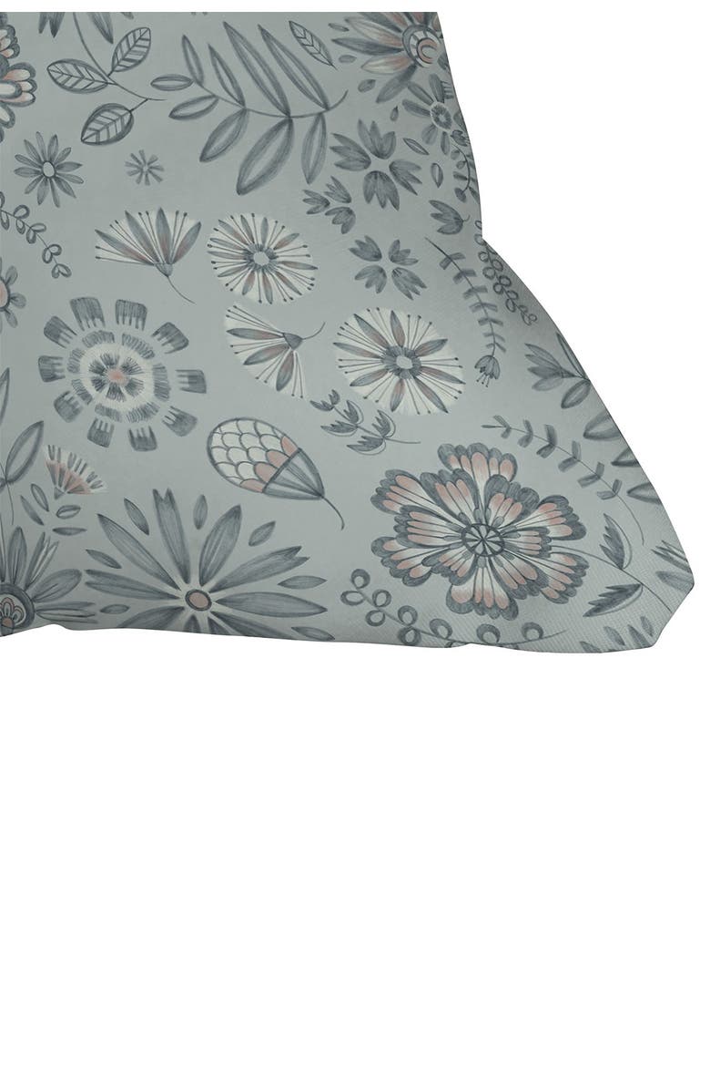 Deny Designs Pimlada Phuapradit Winter Petal Square Throw Pillow, Alternate, color, 