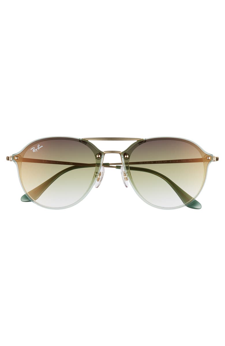 Ray-Ban 61mm Gradient Aviator Sunglasses, Alternate, color,