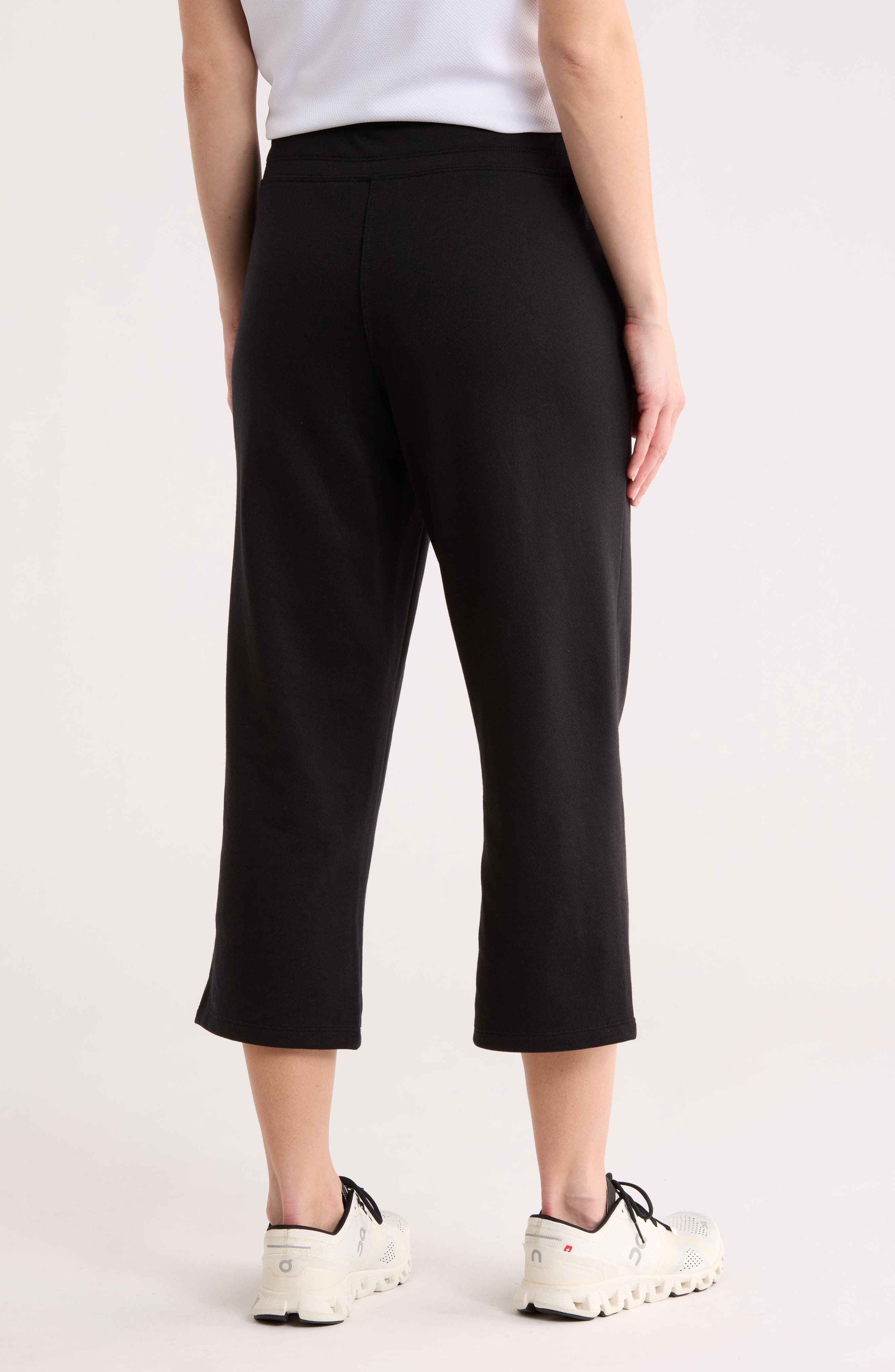 Drawstring Waist Crop Pants - image 2