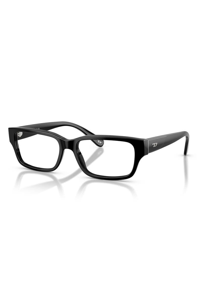 DIESEL<sup>®</sup> 56mm Square Optical Glasses, Alternate, color, 