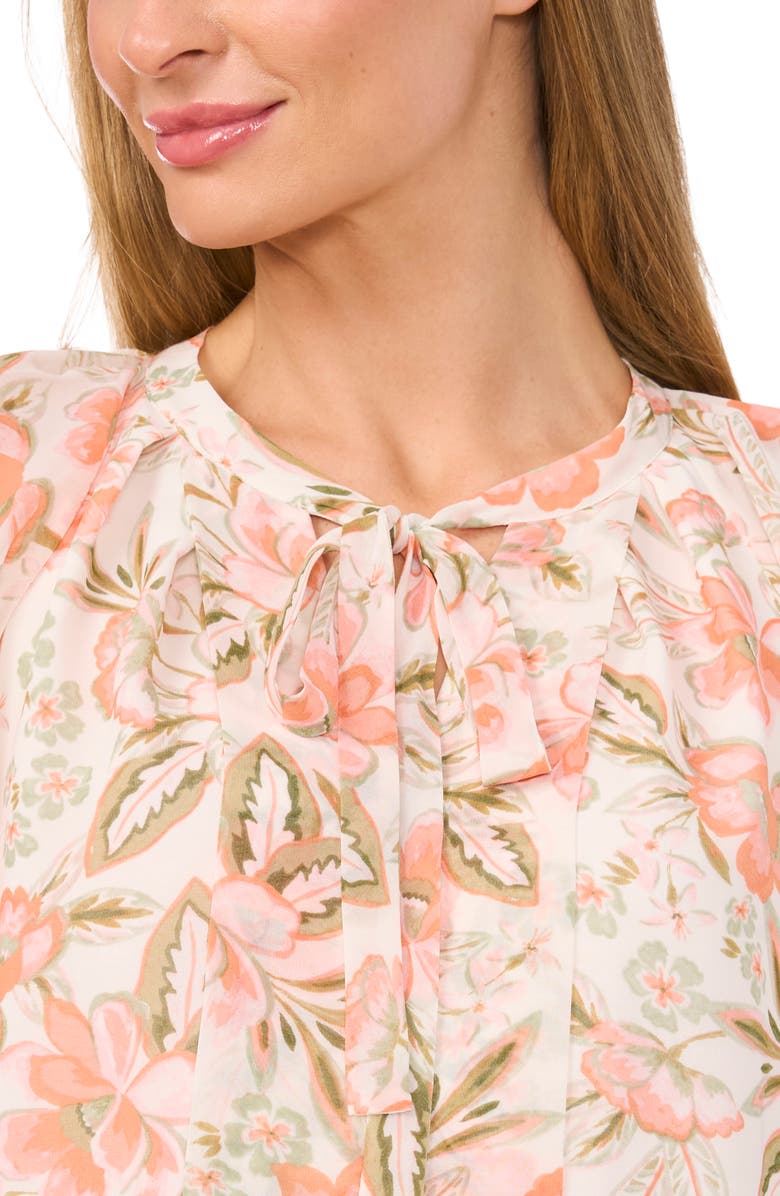 CeCe Raglan Flutter Sleeve Top, Alternate, color, 