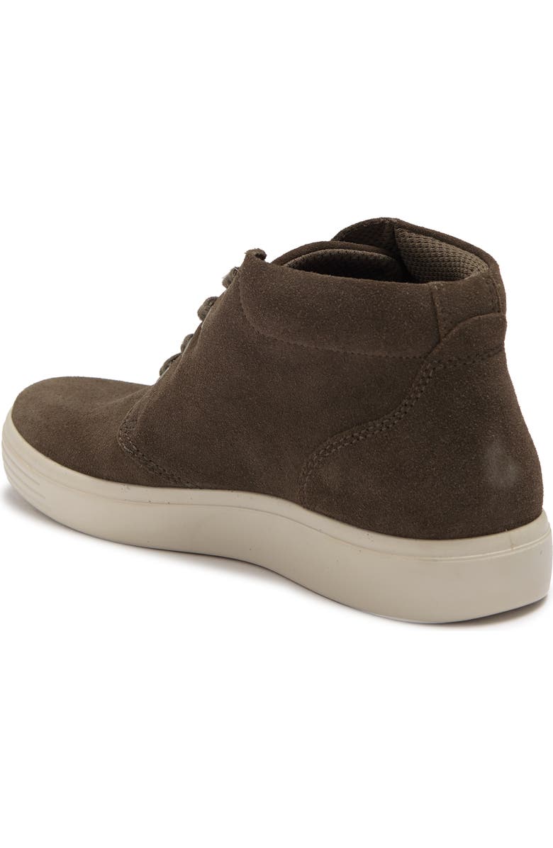 ECCO Soft Classic High Top Leather Sneaker, Alternate, color,