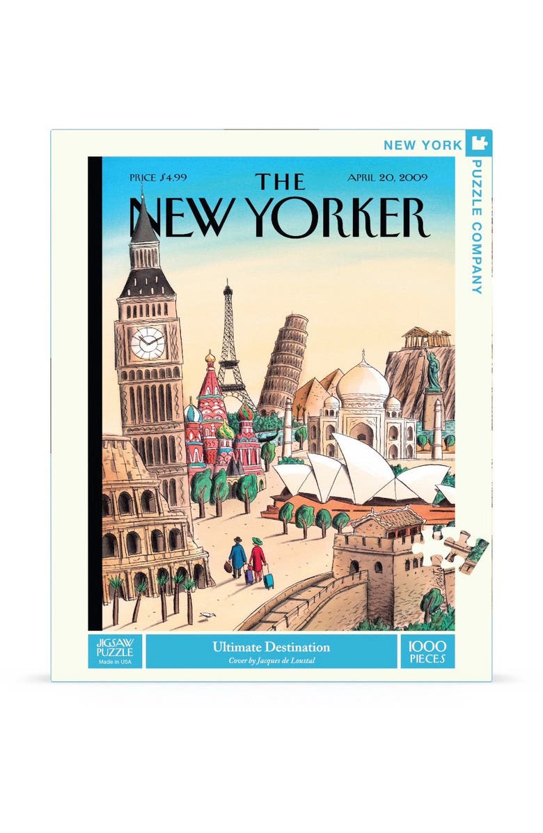 NEW YORK PUZZLE COMPANY Ultimate Destination 1000 Piece Puzzle, Main, color, NO COLOR