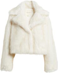 Thread & Supply Short Faux Fur Coat