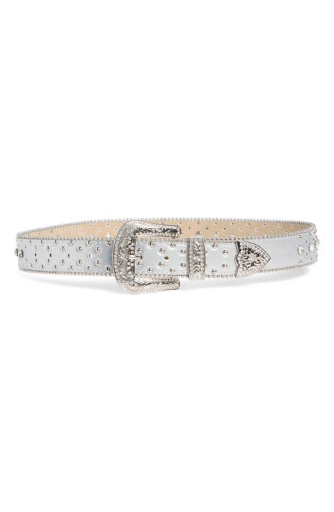 Western Studded Bling Belt