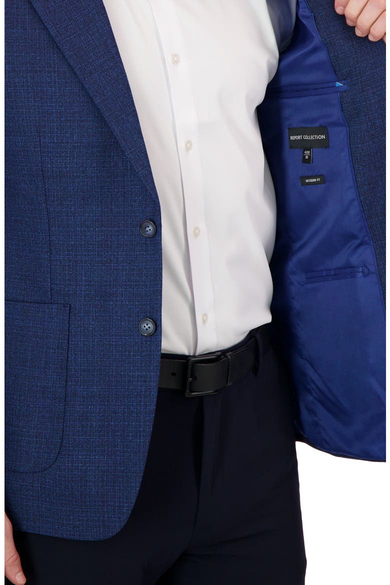 Wool Blend Sport Coat, Alternate, color, DARK BLUE