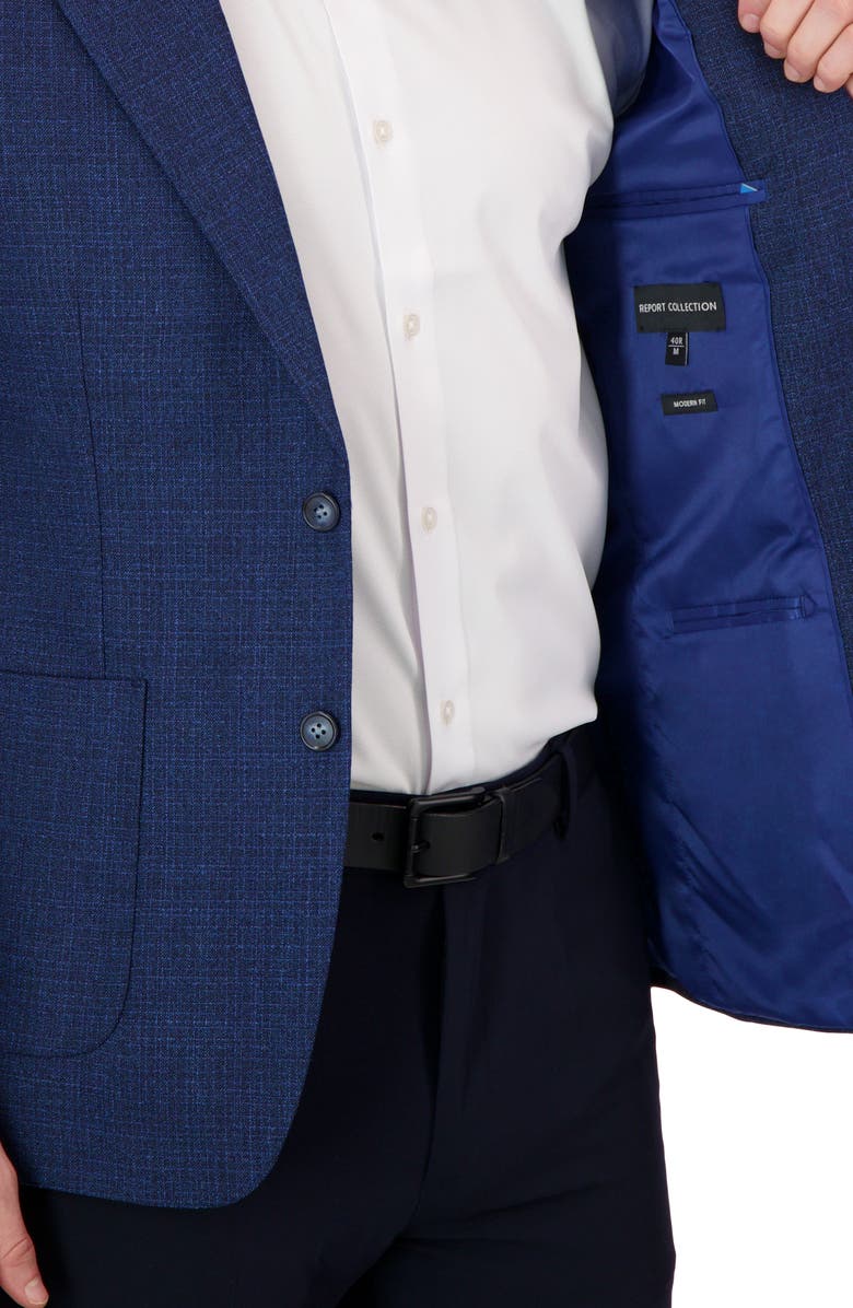 Report Collection Wool Blend Sport Coat, Alternate, color, Dark Blue