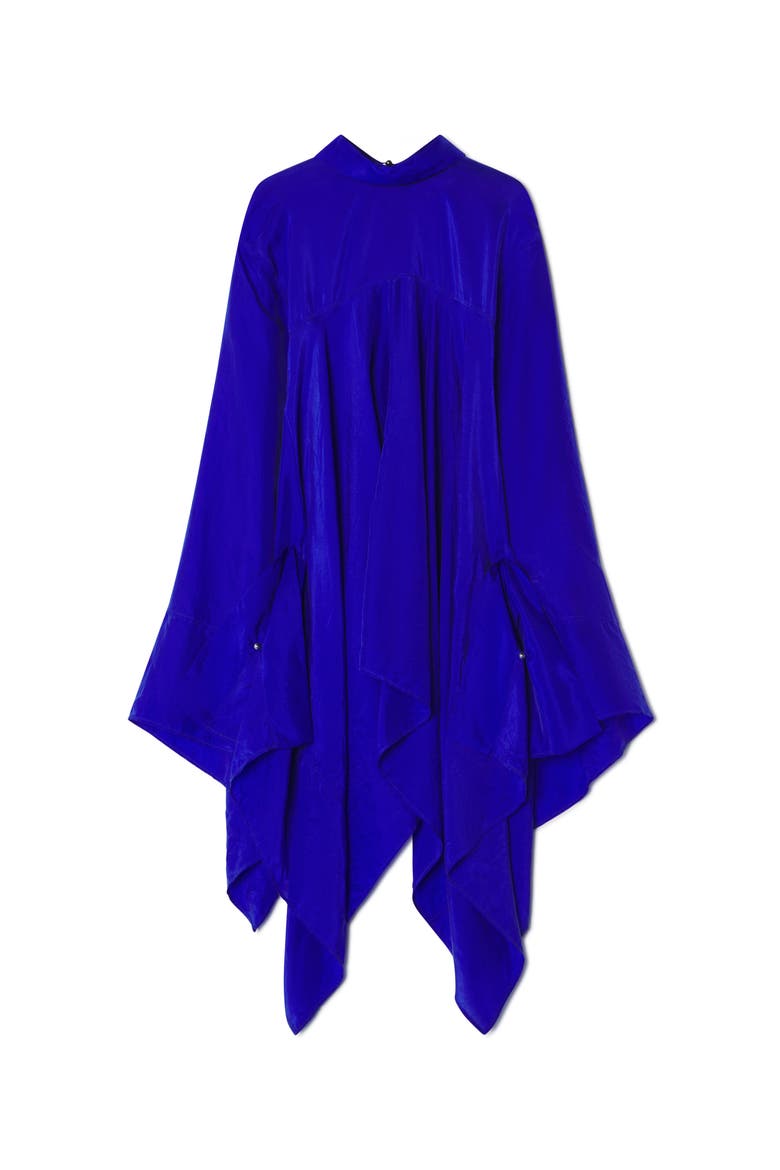 Silk Loose-Fit Top, Alternate, color, Pale blue