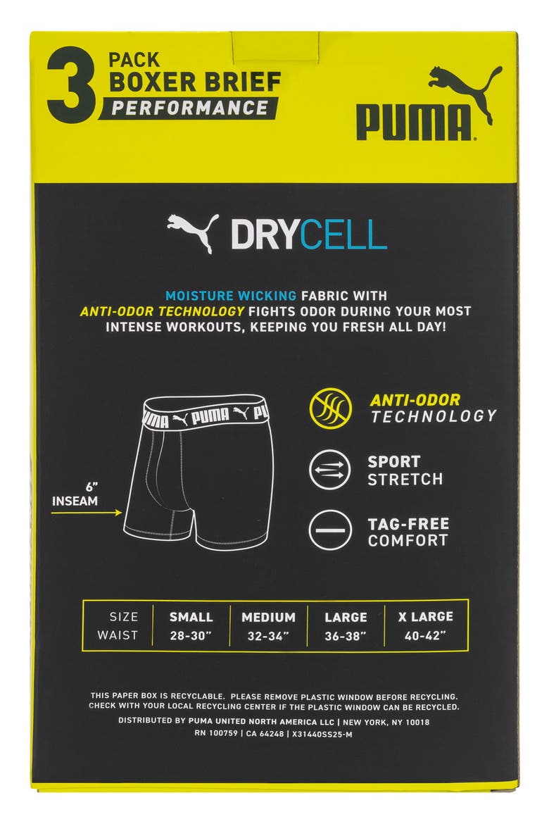 3-Pack Flex Training Boxer Briefs, Alternate, color, BLACK GREY
