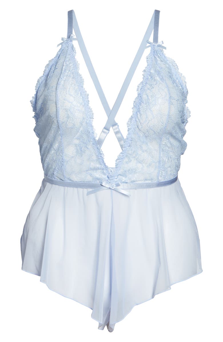 Oh La La Cheri Lace Romper, Alternate, color, 