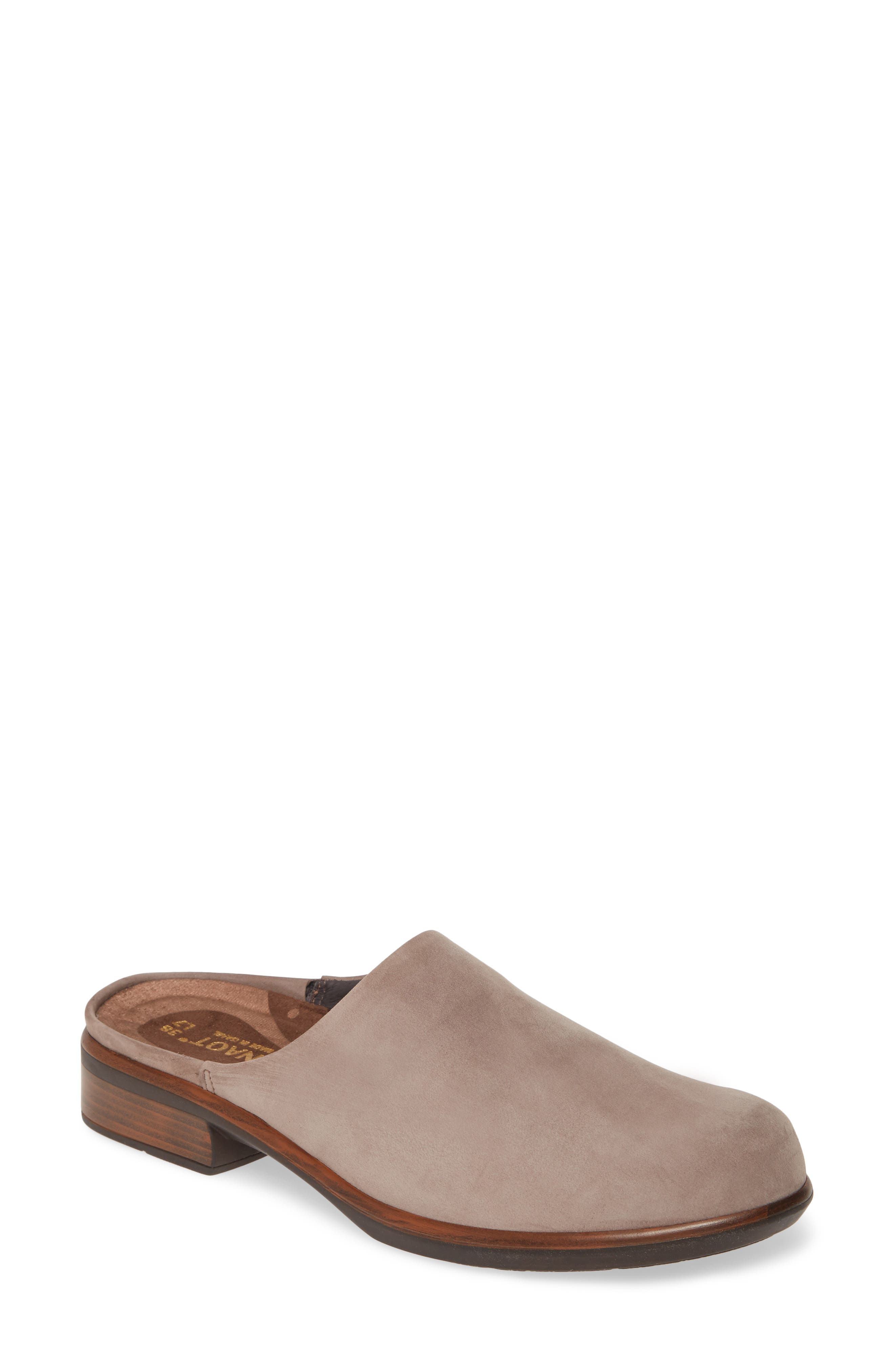 Lodos Mule, Main, color, SHIITAKE NUBUCK LEATHER