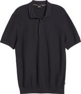 BOSS Daremo Cotton Blend Polo Sweater