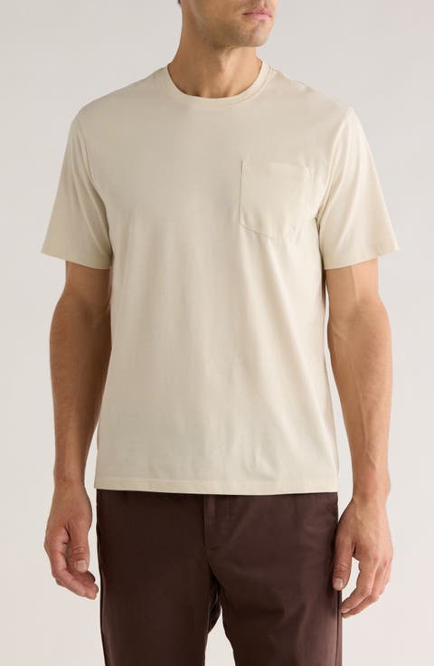 Peached Jersey Pocket T-Shirt