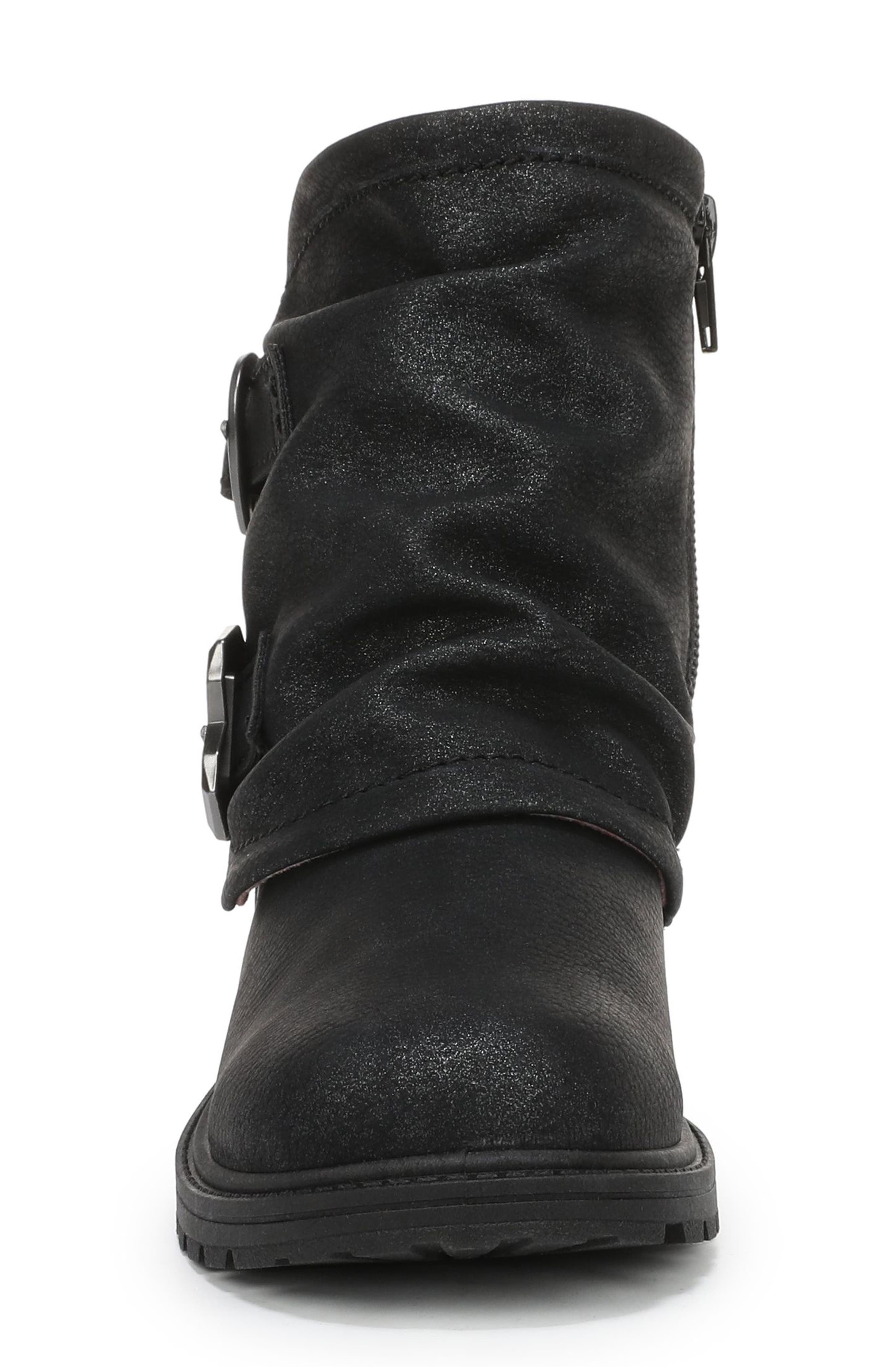 Kids' Venice Faux Leather Boot, Alternate, color, BLACK FAUX LEATHER