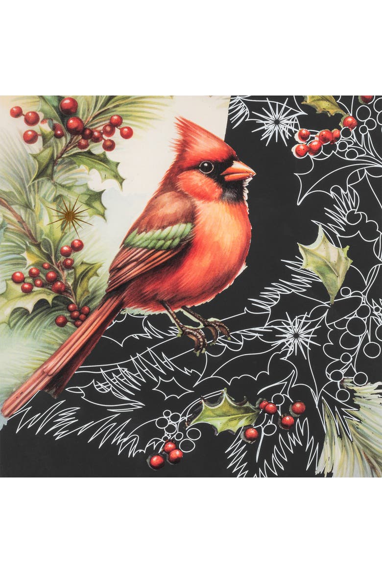 Scratch Art Paper Pad Home For The Holiday 14 6X8", Alternate, color, Multicolored