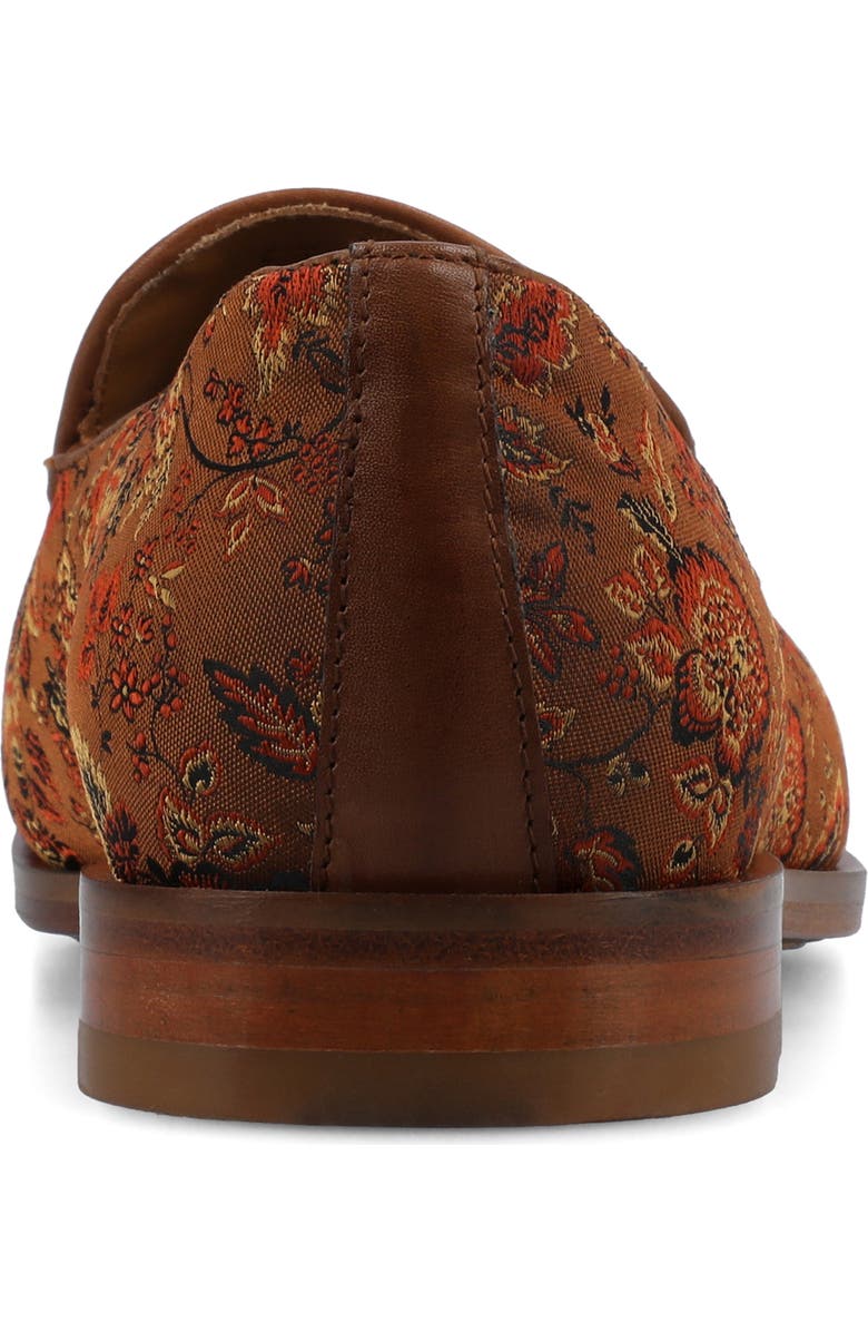 TAFT Men's Tommy Tassel Loafer, Alternate, color, Duskwood Floral