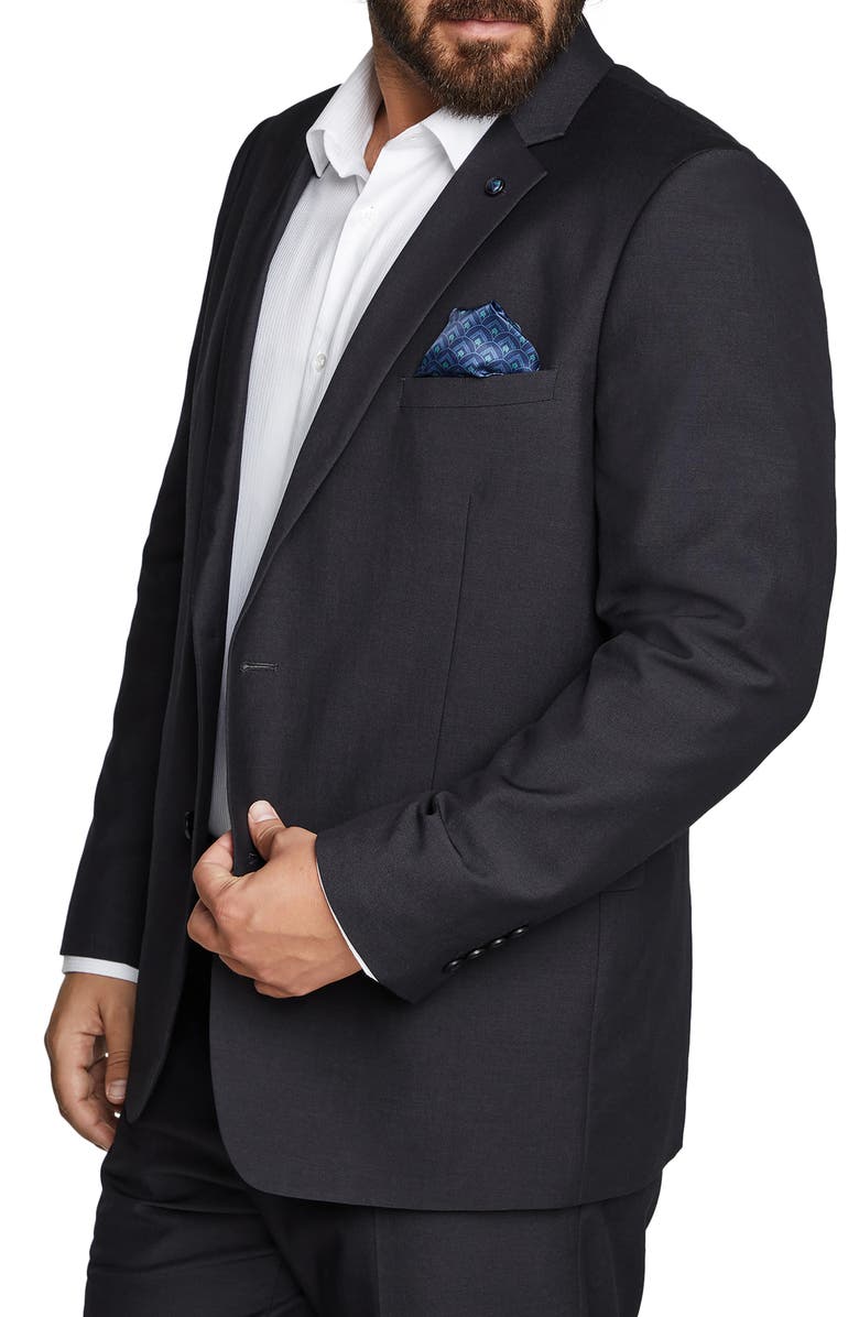 Johnny Bigg Raymond Regular Fit Suit Jacket, Alternate, color, Charcoal
