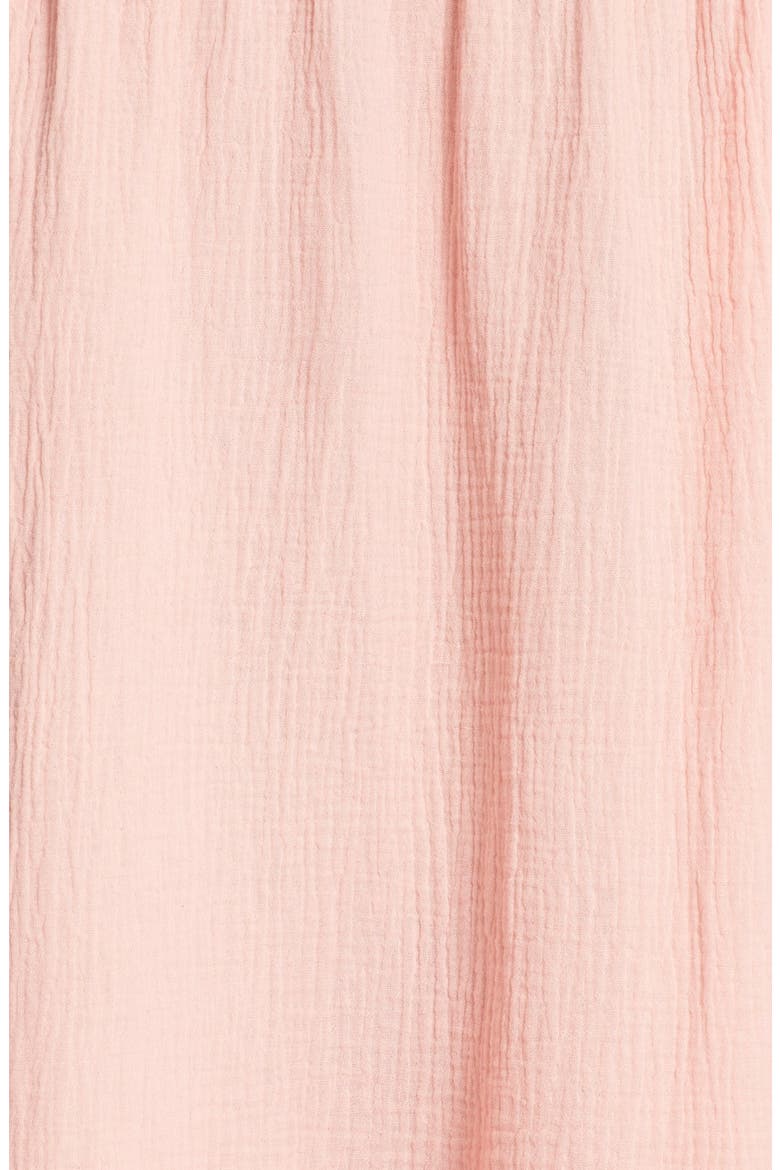 Off the Shoulder Cotton Swing Dress, Alternate, color, MALIBU PEACH