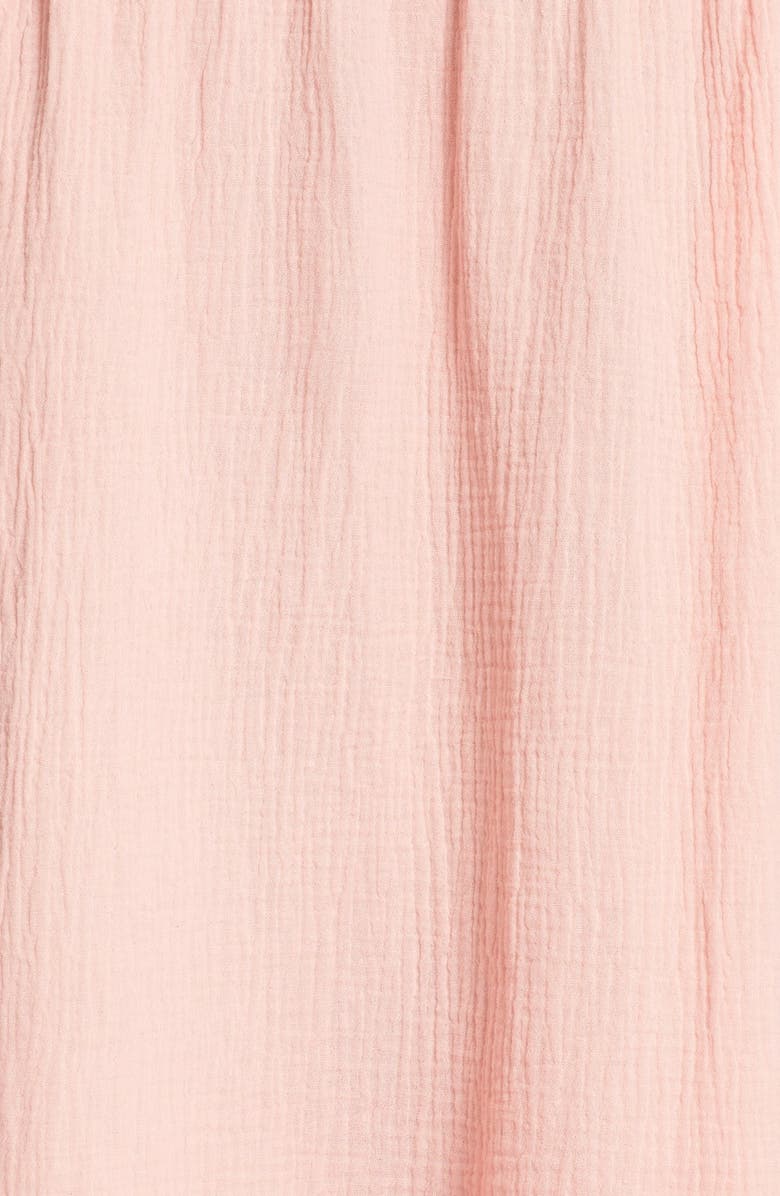 Rebecca Taylor Off the Shoulder Cotton Swing Dress, Alternate, color, 