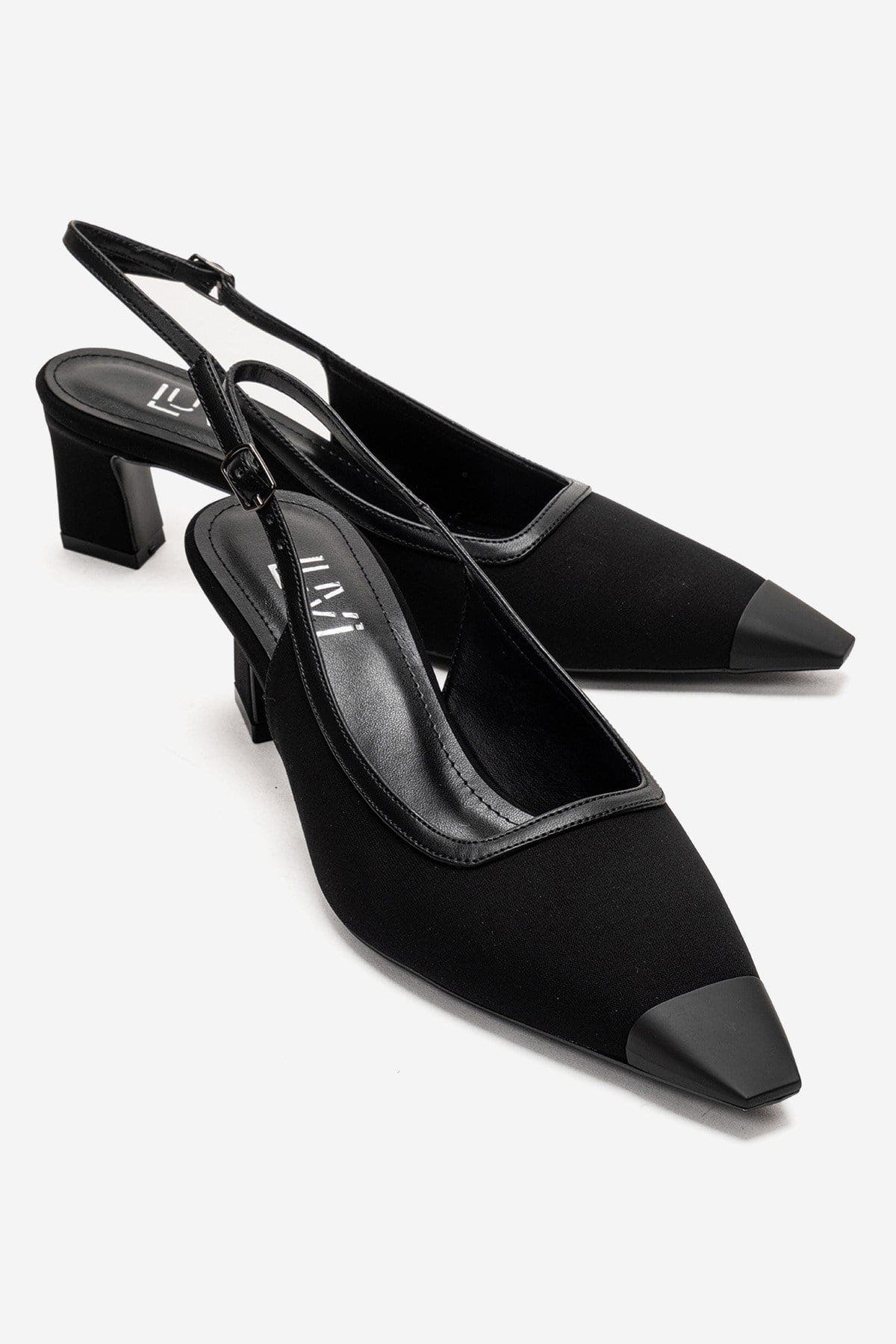 Prologue Shoes Hilda Block Heel Pump, Main, color, Black
