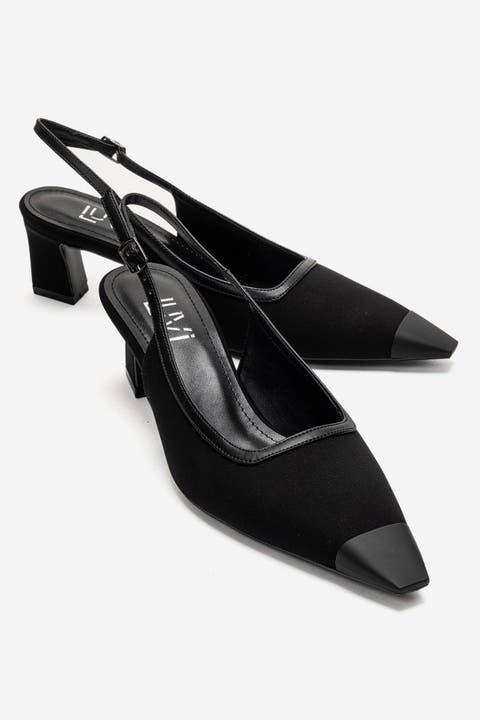 Hilda Block Heel Pump