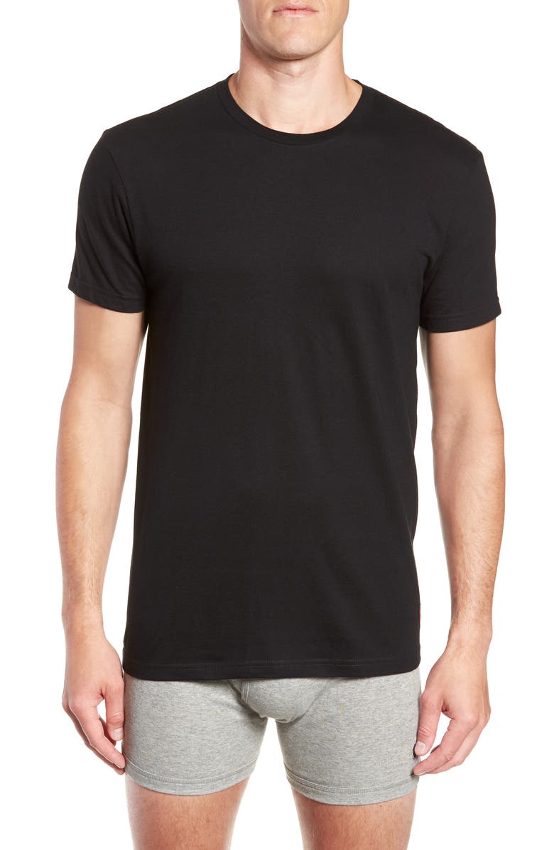 Polo Ralph Lauren 3-Pack Crewneck T-Shirts, Alternate, color,