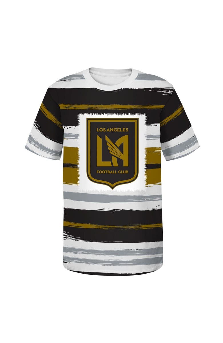 Outerstuff Youth White LAFC Wing Back T-Shirt, Alternate, color, 