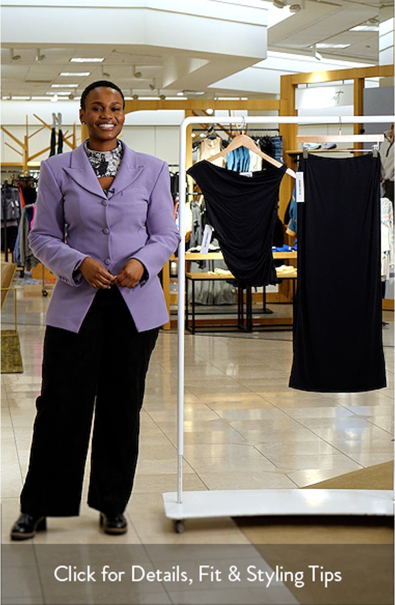 Jerichoe One-Shoulder Top & Maxi Skirt Set, sales video thumbnail