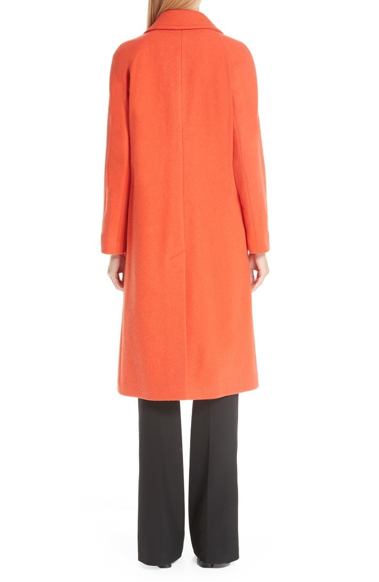 Burberry Ellerton Wool Blend Coat, Alternate, color, 